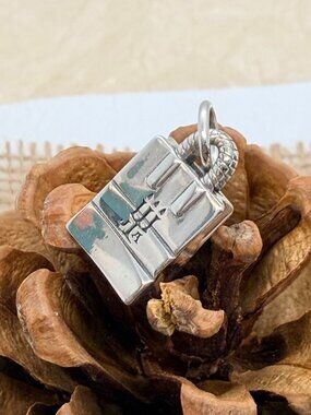 James Avery Sterling Silver Mailbox Charm Letter Box Pendant 925